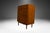 Handsome, richly grained walnut mid-century modern 6 Drawer tall dresser, attributed to Jack Cartwright for Founders...