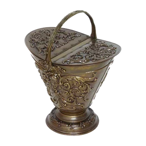 Victorian Brass Coal Scuttle from Benham & Froud