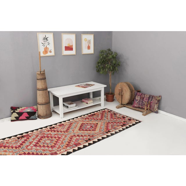 Vintage Kilim Runner For Sale In Los Angeles - Image 6 of 7