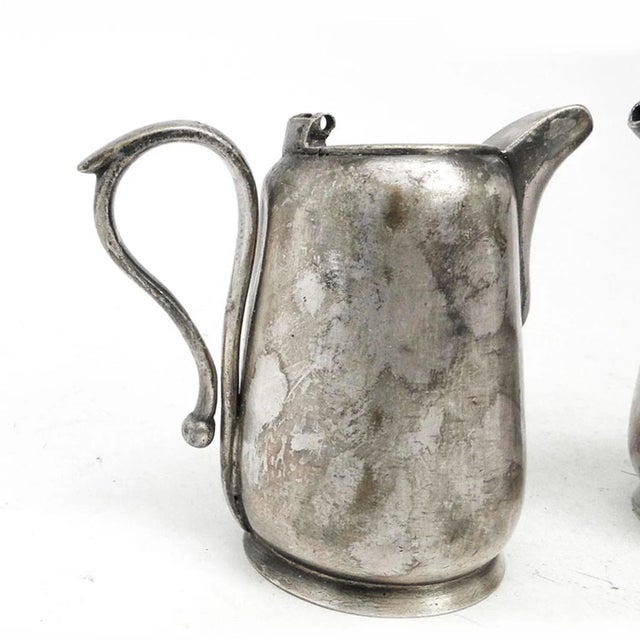 Art Nouveau Milk Jugs from Jarra, Poland, 1900s, Set of 2 For Sale - Image 4 of 9