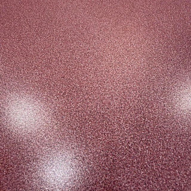 1980s Pair of Vintage 1980’s Rolling Mauve Laminate Drum Side Tables For Sale - Image 5 of 8