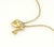 Late 20th Century Tiffany & Co.18k Yellow Gold Puff Heart Lock & Key Pendant Necklace For Sale - Image 5 of 9