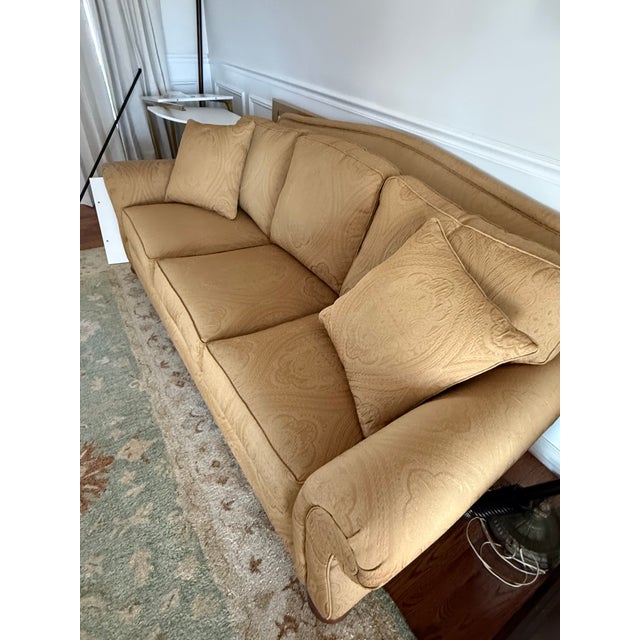 Textile Ethan Allen Sofa For Sale - Image 7 of 9