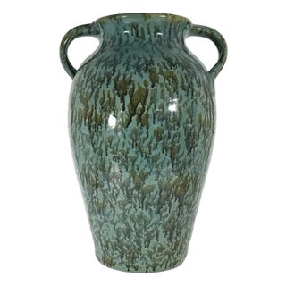Zanesville Stoneware Co. Neptune Floor Vase c. 1920 Rare For Sale