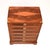 Vintage Military Campaign Chest of Drawers, 1930 For Sale - Image 6 of 10