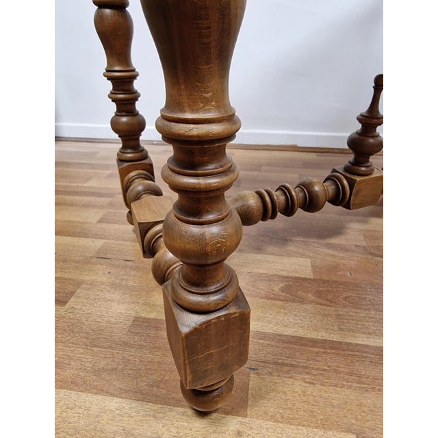 Small Italian Louis XIII Style Writing Desk, 1940s For Sale - Image 15 of 17