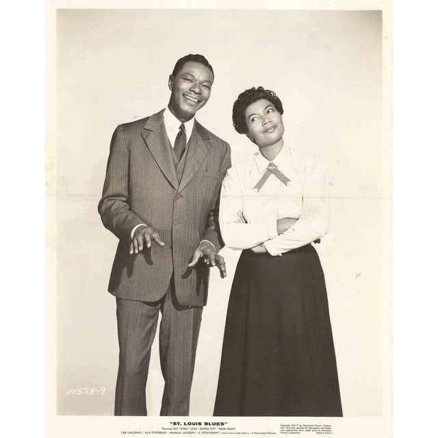 Unknown, Nat King Cole and Eartha Kitt, 1958, Photograph For Sale - Image 3 of 3
