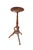 Victorian Antique Victorian Mahogany Round Plant Candle Stand Sculpture Pedestal Tripod For Sale - Image 3 of 15