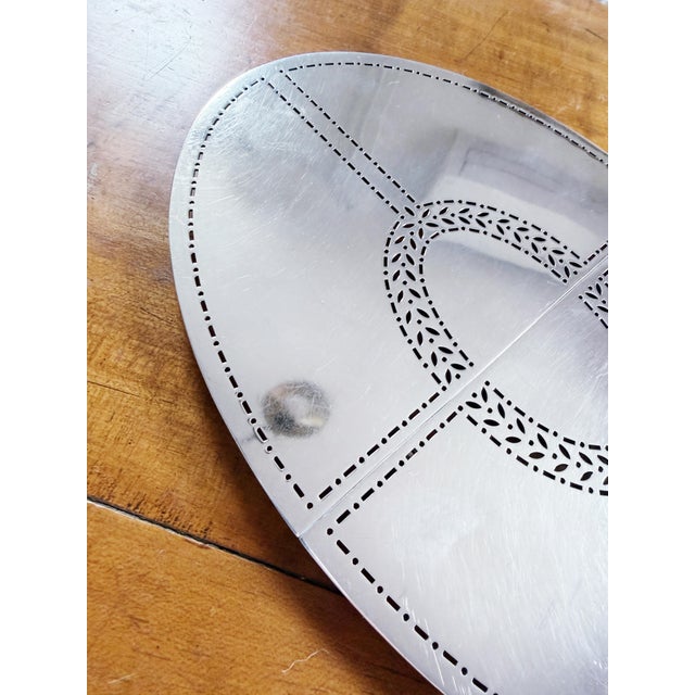 Tiffany and Co. Antique Tiffany & Co Silver Plated Expandable Trivet For Sale - Image 4 of 7