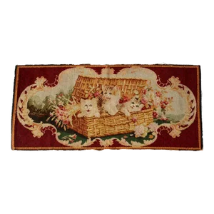Antique Woven Tapestry Wall Hanging