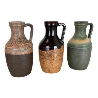Fat Lava Supercolor Vases from Marei, Germany, 1970s, Set of 3 For Sale