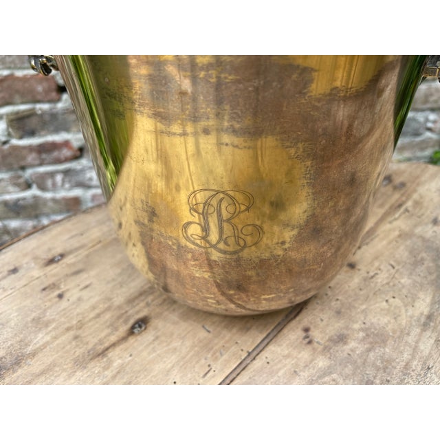 French Champagne Cooler Wine Cooler Horses by Louis Roederer, 1960s For Sale - Image 9 of 14