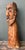 Rustic Vintage Hand Carved Man With Mustache For Sale - Image 3 of 12