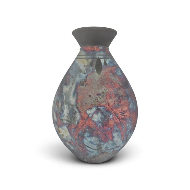 Contemporary 1998 Robert Graydon Signed American Studio Pottery Vase 11.5" For Sale - Image 3 of 16