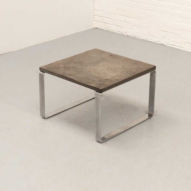 Slate Coffee Table from Peter Draenert, 1970s For Sale - Image 11 of 11