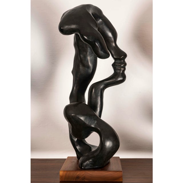 Klara Sever, Surrealist Sculpture of a Woman, 1979, Plaster, in Very Good conditions. Designed 1970 to 1979 This piece has...