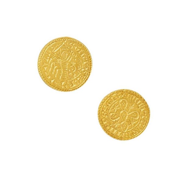 Portuguese Morabitino in 19.2k Gold For Sale - Image 6 of 6