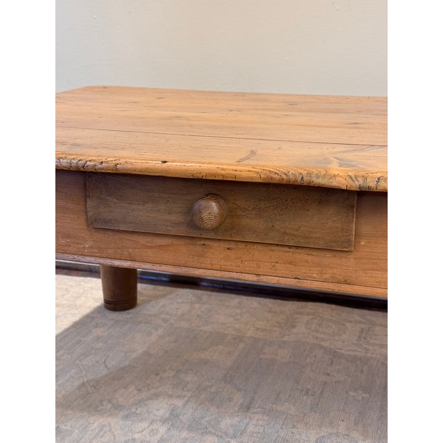 Wood 19thy Century English Pine Coffee Table For Sale - Image 7 of 11