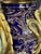 Antique French Cobalt Blue Porcelain Vase Clock with Gilt Bronze Mounts, 1890s For Sale - Image 6 of 18