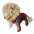 Safari Ralph Lauren Tartan & Paisley Vintage Silk Scarf Courageous Lion For Sale - Image 3 of 3