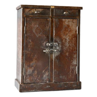 Industrial Cabinet by G. Grosjean, 1920s For Sale