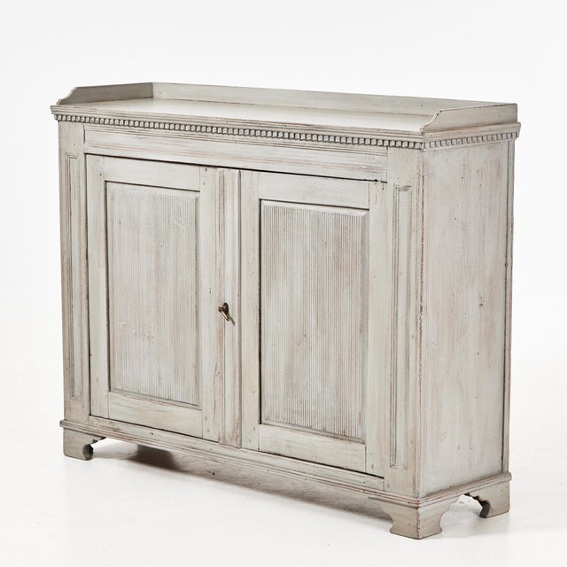 Gustavian (Swedish) Gustavian Wood Credenza, 1840s For Sale - Image 3 of 6