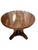 Wood Late 20th Century Dining Game Table With Glass Top Attributed to Miller Desk For Sale - Image 7 of 11