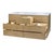 Wood Halmstad 72 in. W Rectangular Wood Double Sink 5 Drawer Bathroom Vanity Set, Blonde Oak For Sale - Image 7 of 11