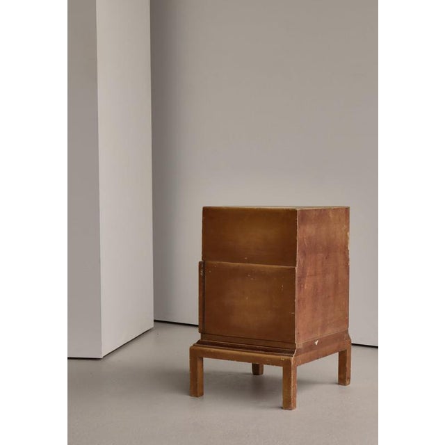 Danish Art Deco Hand-Decorated Side Table, 1930s For Sale - Image 17 of 18