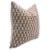 Rustic Fabdivine Artistic Cushion Cover 14x14 Inch Floral Prints on Thick Linen-Traz For Sale - Image 3 of 6
