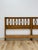 Mid 20th Century Vintage MCM Drexel Meridian Style King Headboard Collectible Walnut Bed Made From Twin For Sale - Image 5 of 12
