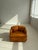 Vintage Italian Cognac Leather Confidential Lounge Chair by Alberto Rosselli for Saporiti, 1970s, in Good conditions....