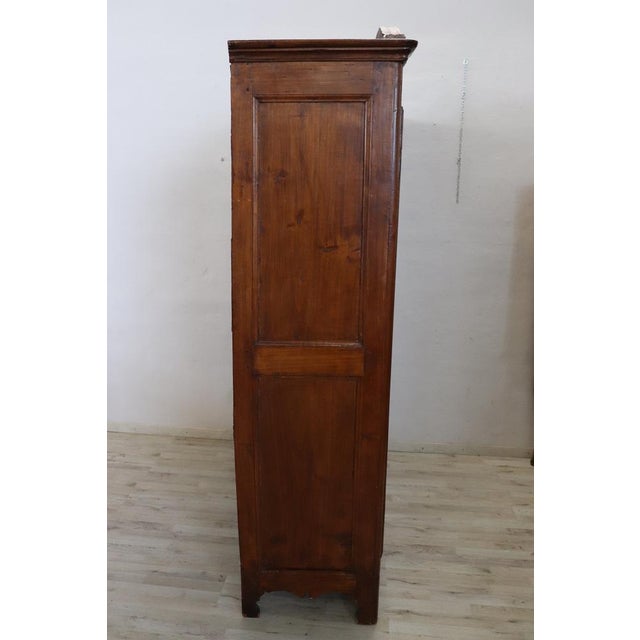 Antique Poplar Wardrobe, Early 18th Century For Sale - Image 16 of 17
