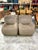 Textile Pair Doimo Salotti Vintage Modular Chairs For Sale - Image 7 of 9