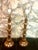 Mediterranean Antique Wood Candelabra Lamps With Mirror Insets - a Pair For Sale - Image 3 of 13