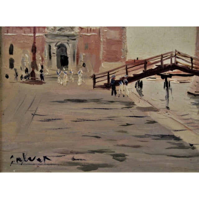 Francois Salvat, Entree de l'Arsenal, Pont de Bois For Sale - Image 4 of 6