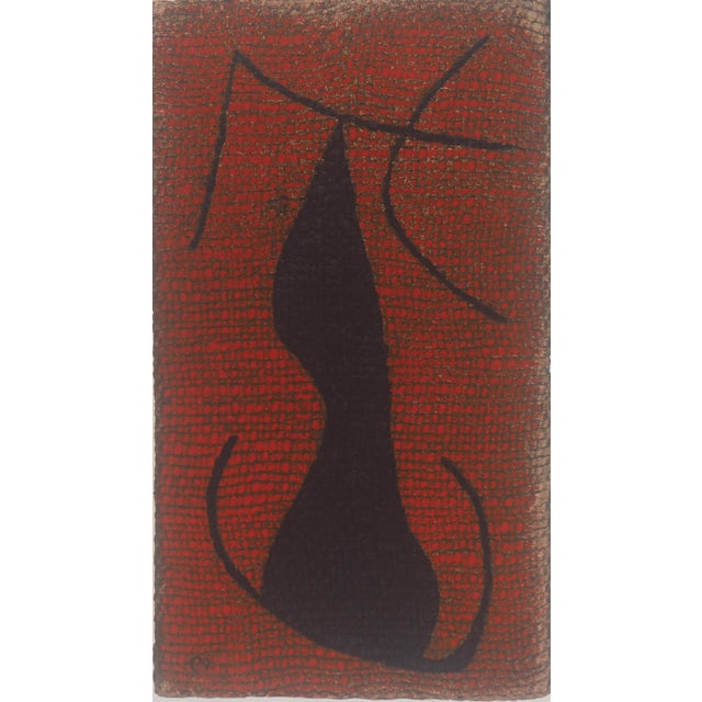 Joan Miró (1893 - 1983) Reclining Woman, 1965 Color lithograph (Arte/Maeght workshop) after a drawing Signed in the plate...