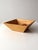 Vintage Bamboo Salad Serving Bowl With Hand Shaped Serving Utensils For Sale - Image 12 of 18