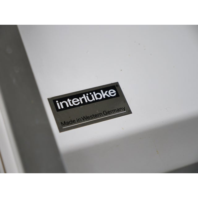 Postmodern Wooden Highboard Cabinet with Fold-Out Desk from Interlübke, 1970s-1980s For Sale - Image 6 of 18