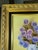 Traditional VTG Floral Still Life Canvas Painting Ornate Gilt Frame 16x12 Bouquet Signed For Sale - Image 3 of 15