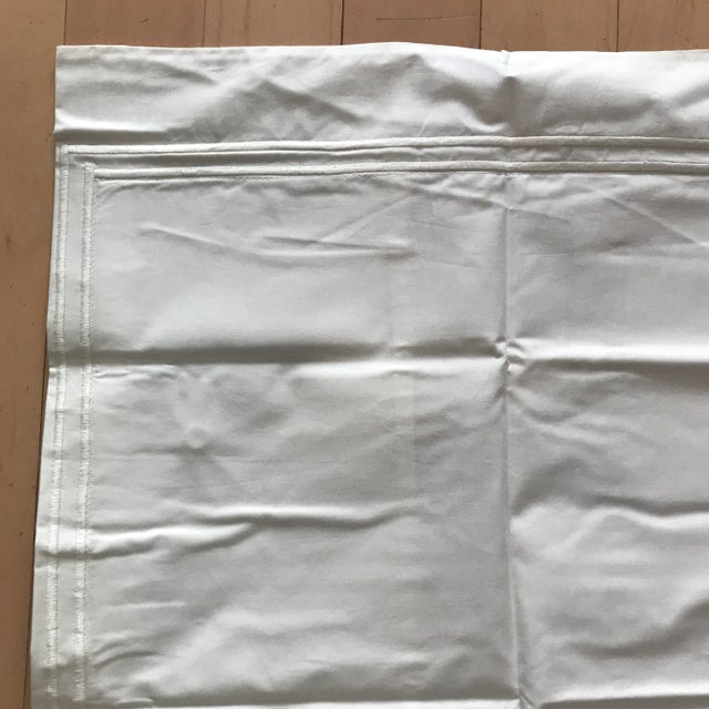 Sferra Grande Hotel Ivory King Sham Pillow Case For Sale - Image 9 of 11