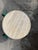 Turquoise Vintage Hand-Painted Iron Petite Cocktail Table With Tessellated Travertine Top For Sale - Image 8 of 11