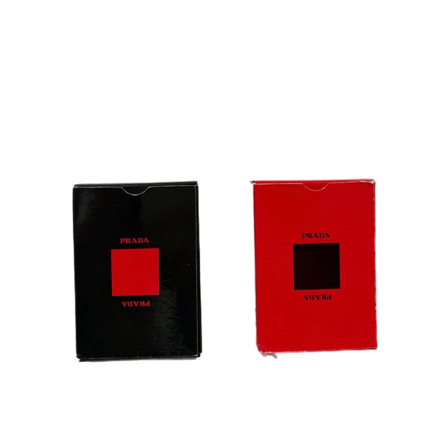 2000 - 2009 Rare Prada Deck of Cards Set With Promotional Box (Vintage) For Sale - Image 5 of 5