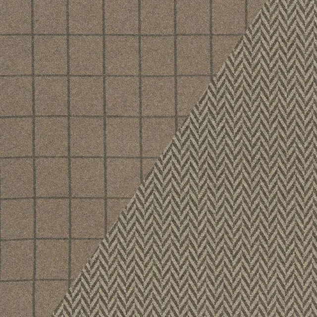 This handsome wool is double-sided and reversible. The chevron repeat is 7/8" vertically and 1 3/8" horizontally. Sold as...
