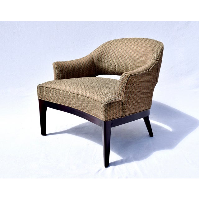 Brown Thomas O'Brien Continental Club Chair in the Manner of Erwin Lambeth For Sale - Image 8 of 15
