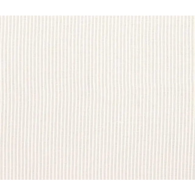 Sample - Schumacher Nassau Sheer Fabric in Vanilla For Sale