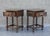 Early 20th Century Louis XIII French Oak Bedside Cabinets with Barley-Twist Legs, 1930, Set of 2 For Sale - Image 3 of 12