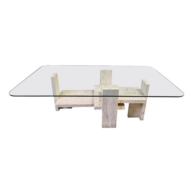 Vintage Coffee Table by Willy Ballez, 1970s For Sale