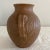 Mid-Century Stoneware pottery pitcher. Really more like a piece of art! Would look amazing with fresh or dried flowers....