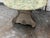 I Magnin Hand-Painted Faux Marble With Glass Dining Table, 50 Inches For Sale - Image 9 of 12